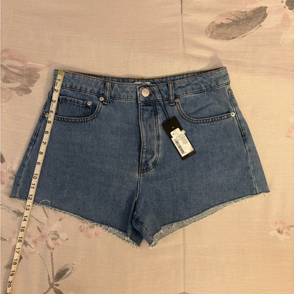 Gianni Bini Denim Shorts Sz 30 NWT | Gianni Bini Summer Mini Shorts | Denim - - Picture 8 of 9